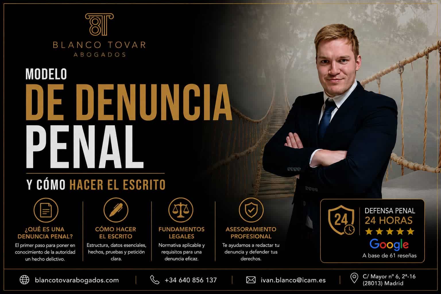 Escrito de denuncia penal