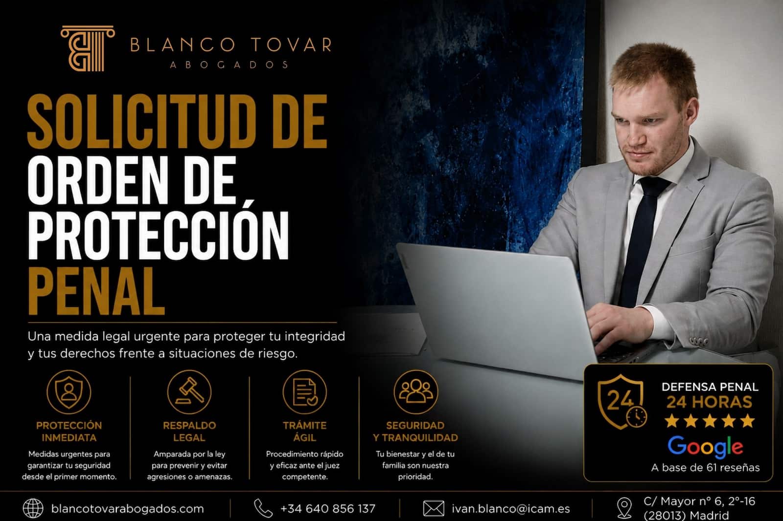 Solicitud de orden de protección penal, modelo de descarga